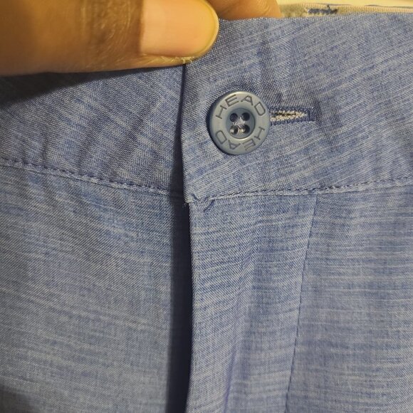 Head Golf | Men's Blue Athleisure or Sporty Golf Shorts (Size 34) - Picture 11 of 13